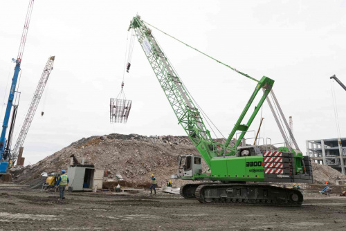 Аренда гусеничного крана Sennebogen 3300